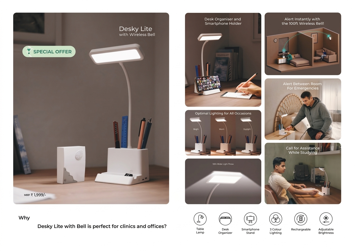 Desky Lite with Bell